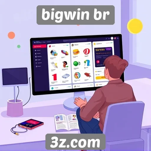 Interface e experiência do usuário no site bigwin br